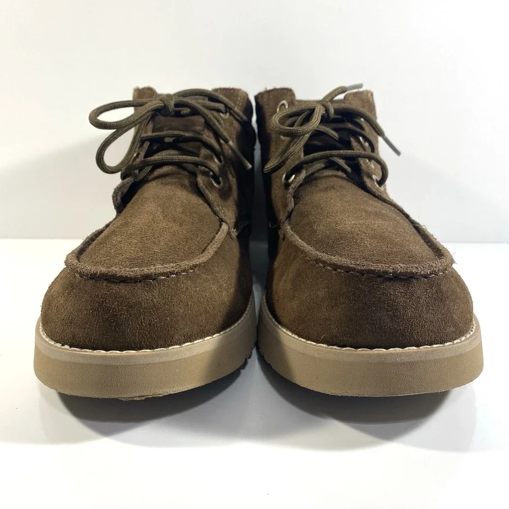 Koolaburra by UGG Mens Size 10 Braan Suede Boots Dark Earth Brown 1145451